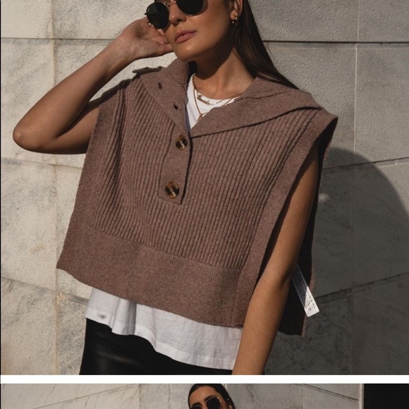 Zara Sweaters - ZARA ribbed knit vest